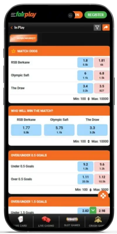 Fairplay Login App